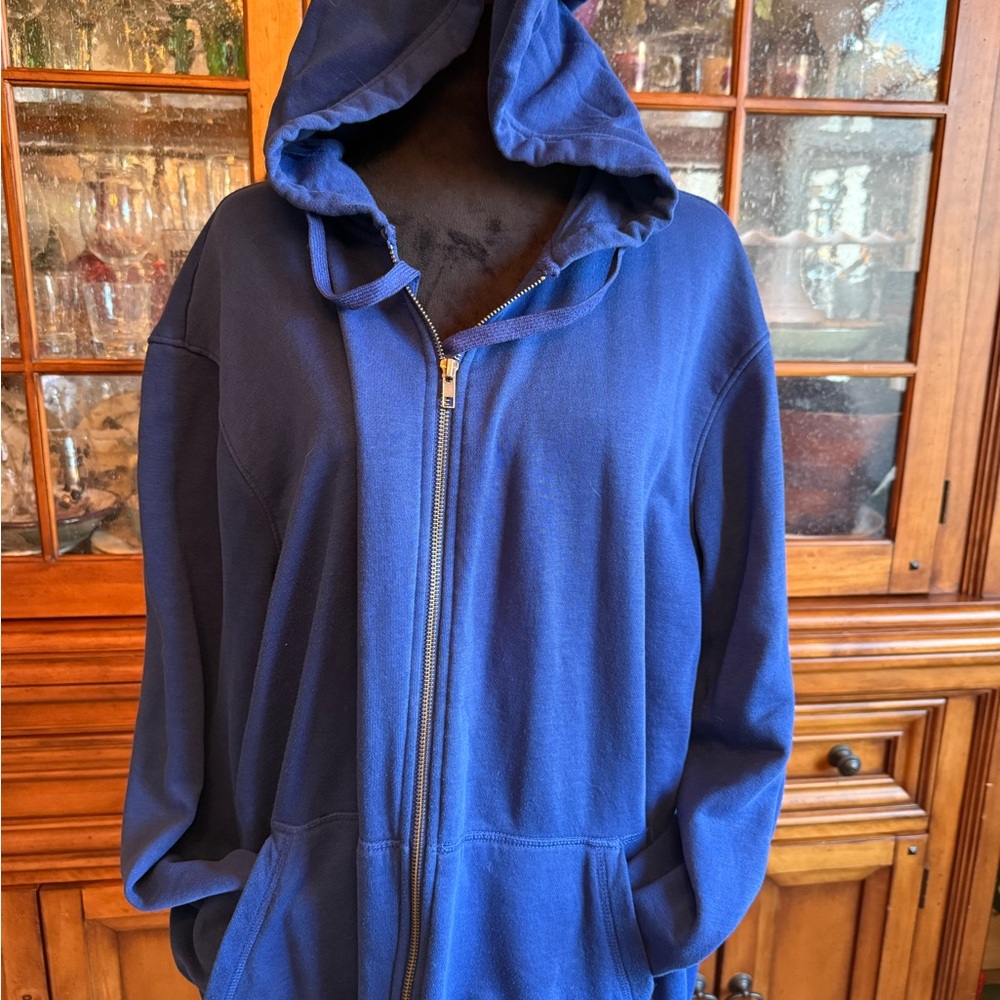 Goodfellow & Co Navy Full-Zip Hoodie